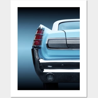 US American classic car 1963 Bonneville Posters and Art